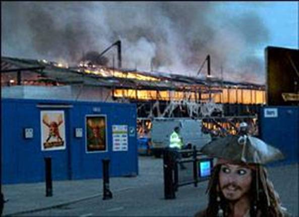 Cutty Sark fire suspect