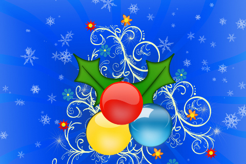 Blackberry Bold Christmas wallpapers (480×320) « PreshBlog